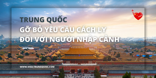 Trung Quốc gỡ bỏ yêu cầu cách ly đối với người nhập cảnh
