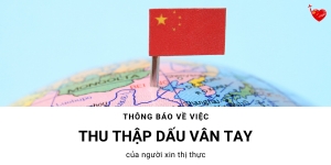 Thông Báo Về Việc Thu Thập Dấu Vân Tay Của Người Xin Thị Thực